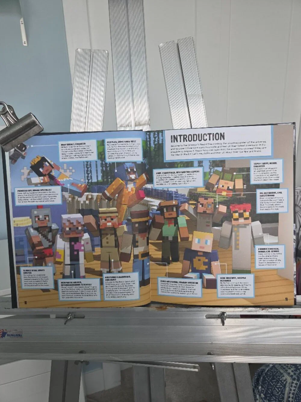 MINECRAFT: EPIC INVENTIONS, 96 PAGE HARDCOVER BUILDER'S GUIDE, 8-12 YEAR OLDS